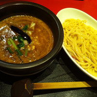 「石鍋カレーつけ麺¥800」@つけめん工房 浅草製麺所の写真