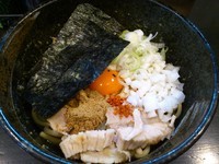 「冷やしカレーまぜそば750円」@狼煙 〜NOROSHI〜の写真