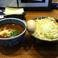「ミニカレーつけめん＋半熟煮玉子【820円】」@ラーメン燈郎の写真