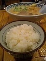 「ラーメン、ごはん」@とんぴととりの光龍益の写真