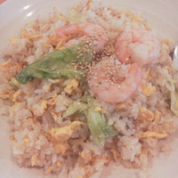 「鮮蝦炒飯(ハーフ)￥７１４」@中国料理 紫禁城の写真