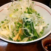 「《限定》　鹿和え麺」@麺喰酒場 鶏坊やの写真