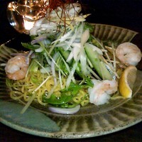「【冷】　海老みそからし涼麺」@サンダルウッドの写真