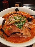 「カラシビ味噌ラーメン　780円　肉増し200円」@カラシビ味噌らー麺 鬼金棒の写真