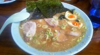 「味噌チャーシューメン（太麺）＋味付玉子」@ラーメンショップ 牛久結束店の写真