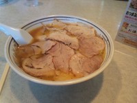「チャーシュ―麺（８５０円）＋大盛り（２００円）」@中華そば 一力 本店の写真