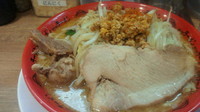 「辛味噌野郎　800円」@野郎ラーメン 秋葉原店の写真
