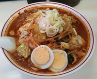 「北極野菜シャキシャキ（野菜増し＋麺増し）」@蒙古タンメン 中本 本店の写真