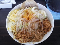 「まぜそば　７３０円」@らーめん虎丸の写真