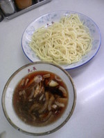 「つけそば６００円」@丸長 新井薬師店の写真