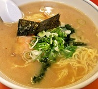 「ラーメンセット(ラーメン＋ギョーザ)787円」@ラーメンショップ 一番 釜石野田店の写真