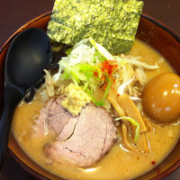 「味玉入り味噌ラーメン¥780」@味噌専門 札幌 みそのの写真