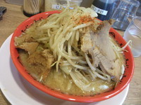 「味噌野郎ラーメン（極太麺変更）」@野郎ラーメン 秋葉原店の写真