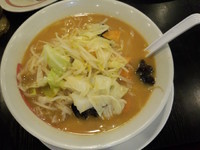 「味噌野菜らーめん(大盛)619円」@幸楽苑 伊那店の写真