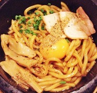 「W背脂濃厚湯麺523円」@笑笑 千葉ニュータウン中央南口駅前店の写真