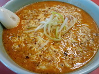 「ピリ辛　玉子タンタン麺　850円」@中華麺舗 虎の写真
