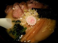 「豚骨煮干チャーシューそば(塩)大盛」@サトー通の写真