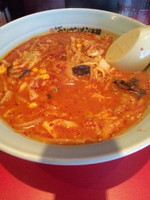 「みそラーメン メチャ辛 750円」@元祖ニュータンタンメン本舗イソゲン 南加瀬の写真