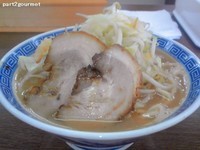 「正油ラーメン　ニンニクアブラ (700円)」@らーめん 旭郎山の写真