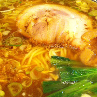 「ラーメン+中華粥セット」@麺・粥 けんけんの写真