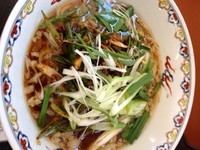 「辛旨ねぎ醤油麺」@中央道上り内津峠PAの写真