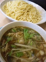 「鶏豚骨つけめん（大）」@ラーメン専門店 布施 細見商店の写真