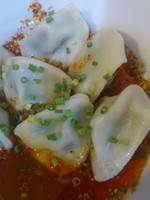 「李姐餃子\400」@晴々飯店の写真