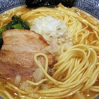 「塩煮干しそば　680円」@らーめん 稲垣の写真