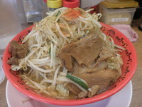 「味噌野郎ラーメン（７００円）焼き野菜（５０円）」@野郎ラーメン 秋葉原店の写真