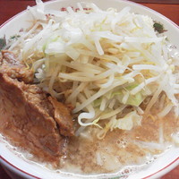 「豚そば(野菜少なめ、ニンニク)￥６８０」@つけめん・豚そば 活龍 牛久店の写真