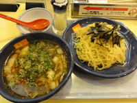 「つけ麺（冷）」@どうとんぼり神座 千日前店の写真