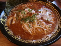 「辛とろりそば（800円）」@東京煮干中華そば 三三㐂 大森の写真