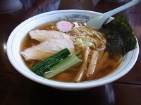 「らーめん　600円」@手打らーめん 海の写真