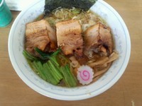 「チャーシューメン（厚切りチャーシュー）」@MENYA 食い味の道有楽の写真