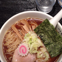 「江戸前醤油ラーメン」@江戸前煮干中華そば きみはん 五反田店の写真