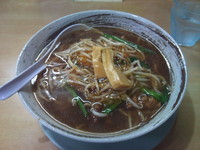 「牛骨ラーメン」@新立麺館 宇治田原店の写真