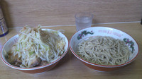 「つけ麺（ニンニクヤサイアブラカラメ）」@ラーメン二郎 栃木街道店の写真