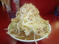 「ミニラーメン（野菜マシマシ+アブラ+タマネギW）」@麺屋 桐龍の写真