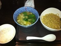 「塩つけ麺（小）￥600」@麺処 みどりの写真