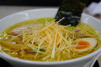 「地鶏だし淡麗塩Soup ＋大盛、和えネギ」@Soupの写真