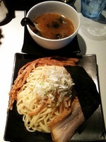 「塩つけそば ＋穂先メンマ」@SOBAHOUSE金色不如帰の写真