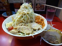 「豚冷やし中華　大盛」@千里眼の写真