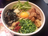 「名物まぜそば大盛り（９００円）」@らーめん まぜそば てっぺん 春日井店の写真