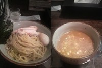 「つけそば中盛￥780円+あじたま￥100円」@特級鶏蕎麦 龍介の写真