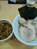 「濃厚つけ麺（全部のせ）」@麺や 朱雀の写真