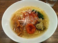「【期間限定】冷し梅塩拉麺　850」@創作麺工房 鳴龍の写真
