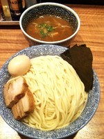 「特製鶏白湯 煮干しつけ麺　大盛り」@らーめん 稲垣 ラーメン燈郎店の写真