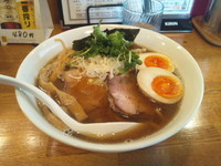 「煮干そば+味玉」@中華そば田家 ふくふくの写真