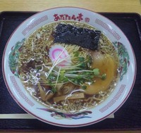 「あだたらラーメン：600円」@お食事処 あだたら亭の写真