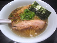 「塩煮干しラーメン」@麺や Bar 渦の写真